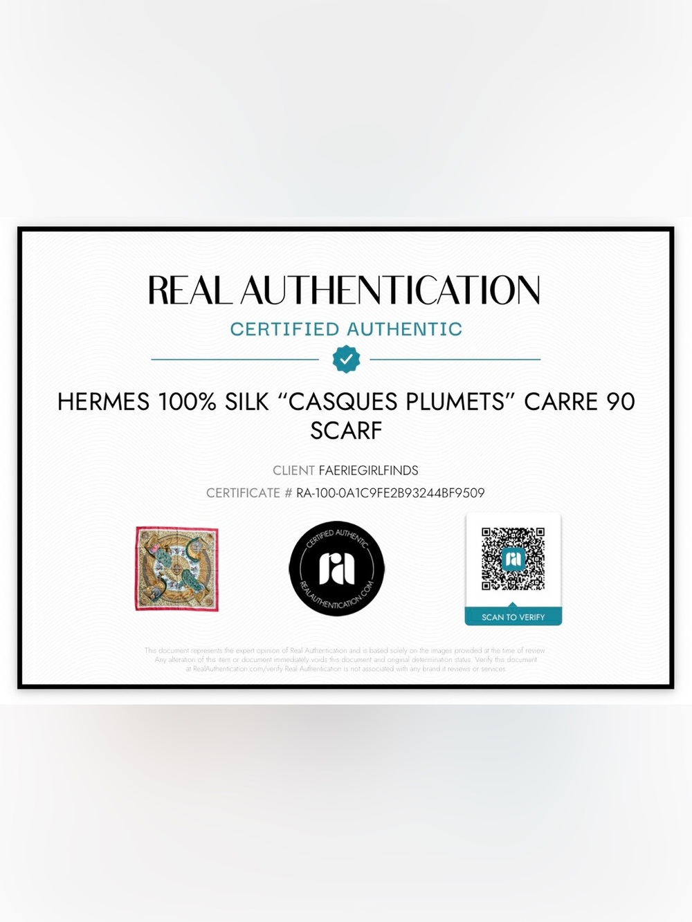 Hermes 100% Silk “Casques Plumets” Carre 90 Coral Pink & Gold Large Square Scarf - Picture 16 of 16